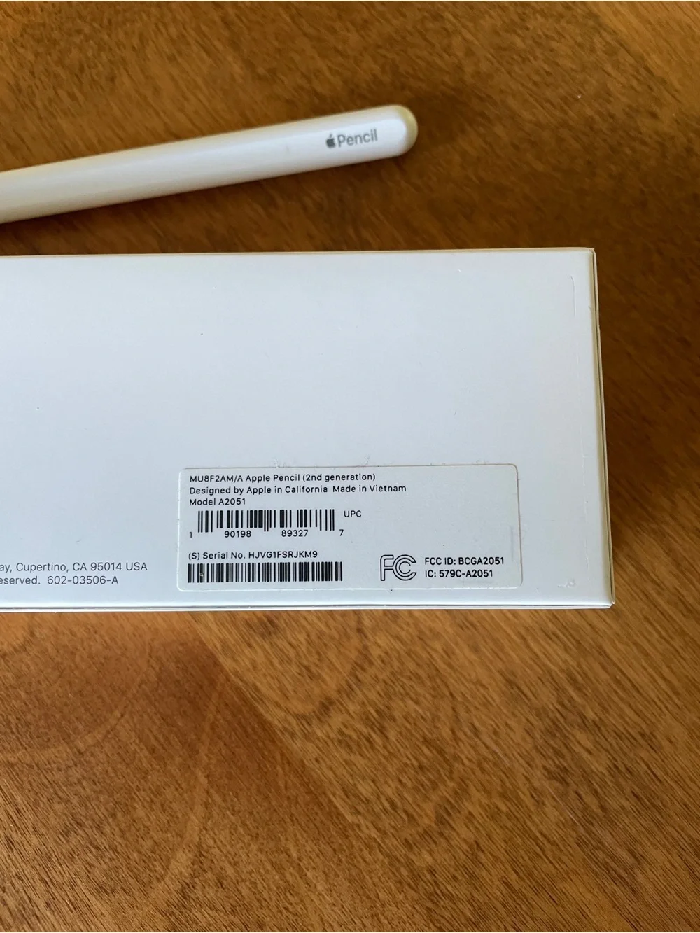 Apple authentic pencil